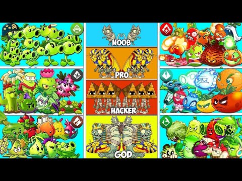Tournament 30 Plants PEA x FIRE x PULT  Battlez - Who Will Win? - Pvz 2 Plant vs Plant @Agaming623