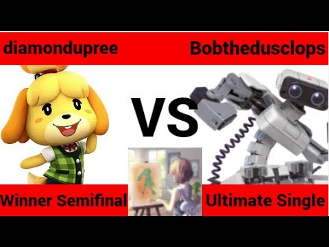the parking lot matchup - Winner Semifinal: diamondupree (Isabelle) vs Bobthedusclop (Snake/R.O.B)