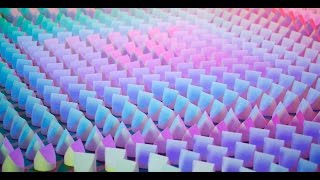 Dennis Parren creates colourful lighting installations for Saint-Etienne design biennial