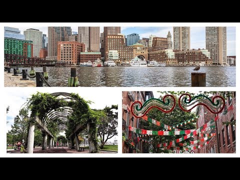 A Walk in Boston - Harborwalk and the North End