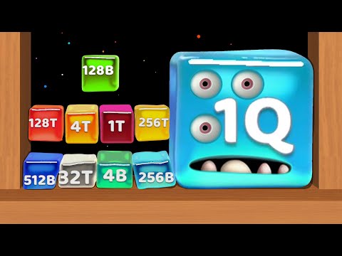 2048 JELLY CUBES - ASMR Gameplay (Reach 1Q - Quadrillion, Part 05)