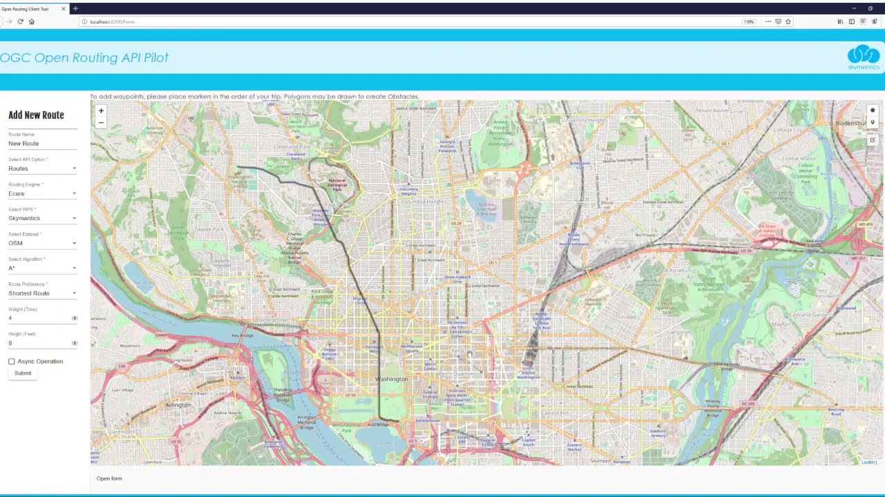 Skymantics' Universal Routing Engine