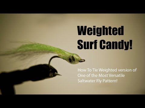 Weighted Surf Candy Fly (AKA Epoxy Minnow)! - How I tie one of the most Versatile saltwater fly.