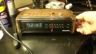 Cleaning AM / FM Clock Radio Volume Control Scratchy Noisy Repair Video