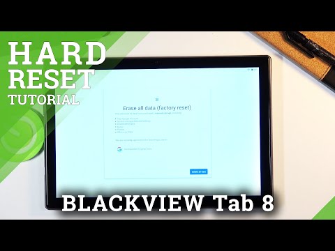 How to Factory Reset BLACKVIEW Tab 8 – Format / Erase Everything