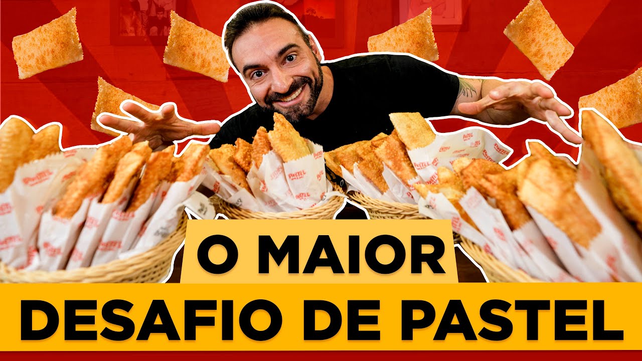 O MAIOR DESAFIO DE PASTEL DO CANAL!! (5KG)