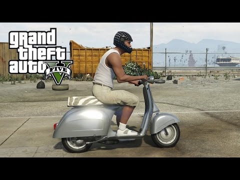 GoSnapmatic™ scooter vs police GTA 5 version | JMODZ | HD