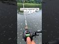 Casting against the wind PROBLEM!! 🤔 #fishing  #reels  #shorts