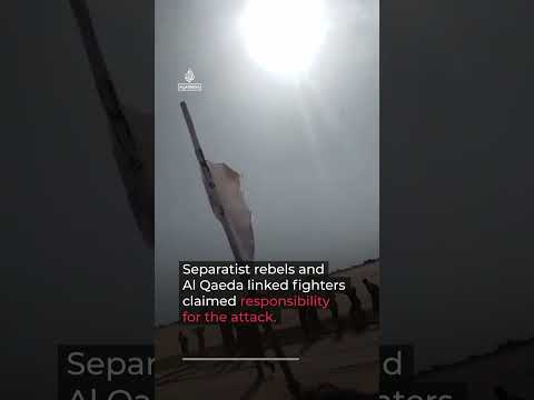 At least 50 Malian soldiers killed in attack on military convoy | AJ #shorts