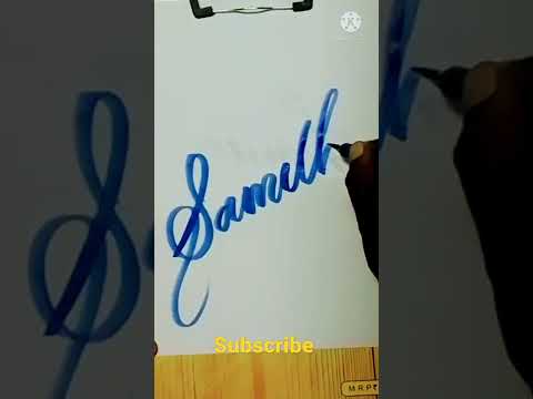 ✍️✍️✍️name writing samitha#shorts