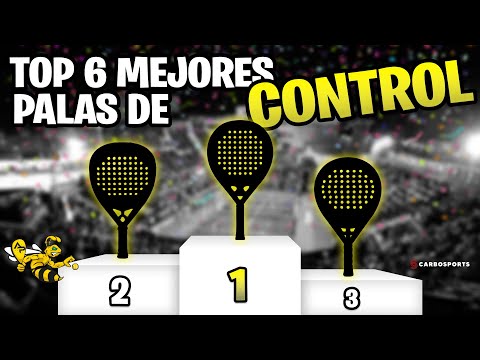 6 MEJORES PALAS de CONTROL 2023 – PALAS de PÁDEL para NIVEL MEDIO y AVANZADO