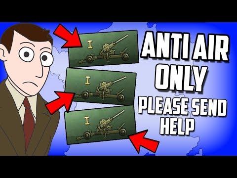 Worst Challenge Ever! ANTI AIR ONLY HOI4