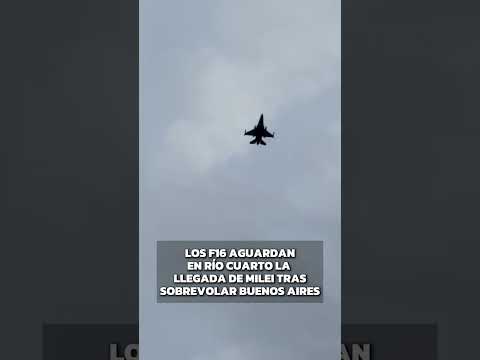 MILEI PRESIDIRÁ LA PRESENTACIÓN DE LOS F16 EN RÍO CUARTO 🛩️