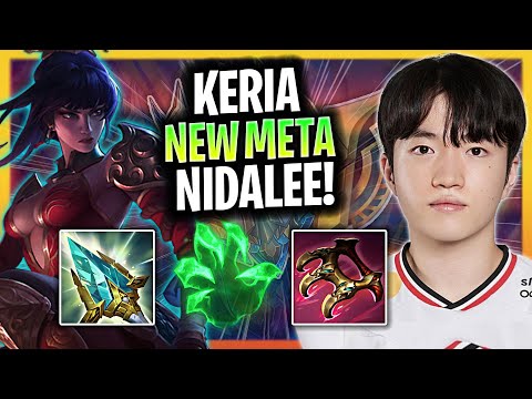 KERIA TRIES NEW META NIDALEE SUPPORT! | T1 Keria Plays Nidalee Support vs Pantheon! Season 2026