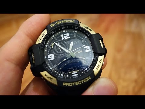 Casio G-Shock Gravitymaster Twin Sensor Aviation Watch (GA-1000-9G) - Perth WAtch #30