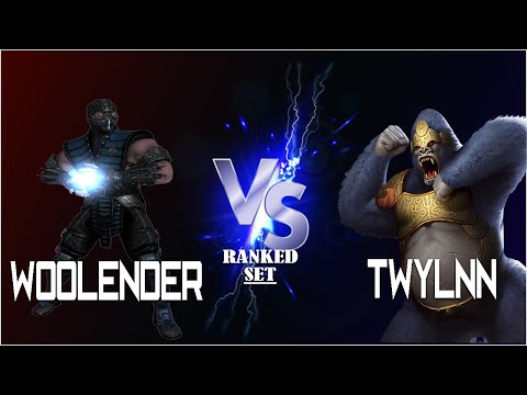 INJUSTICE 2: Woolender (SUBZERO) VS TwYLNn (GRODD) *RANKED SET*