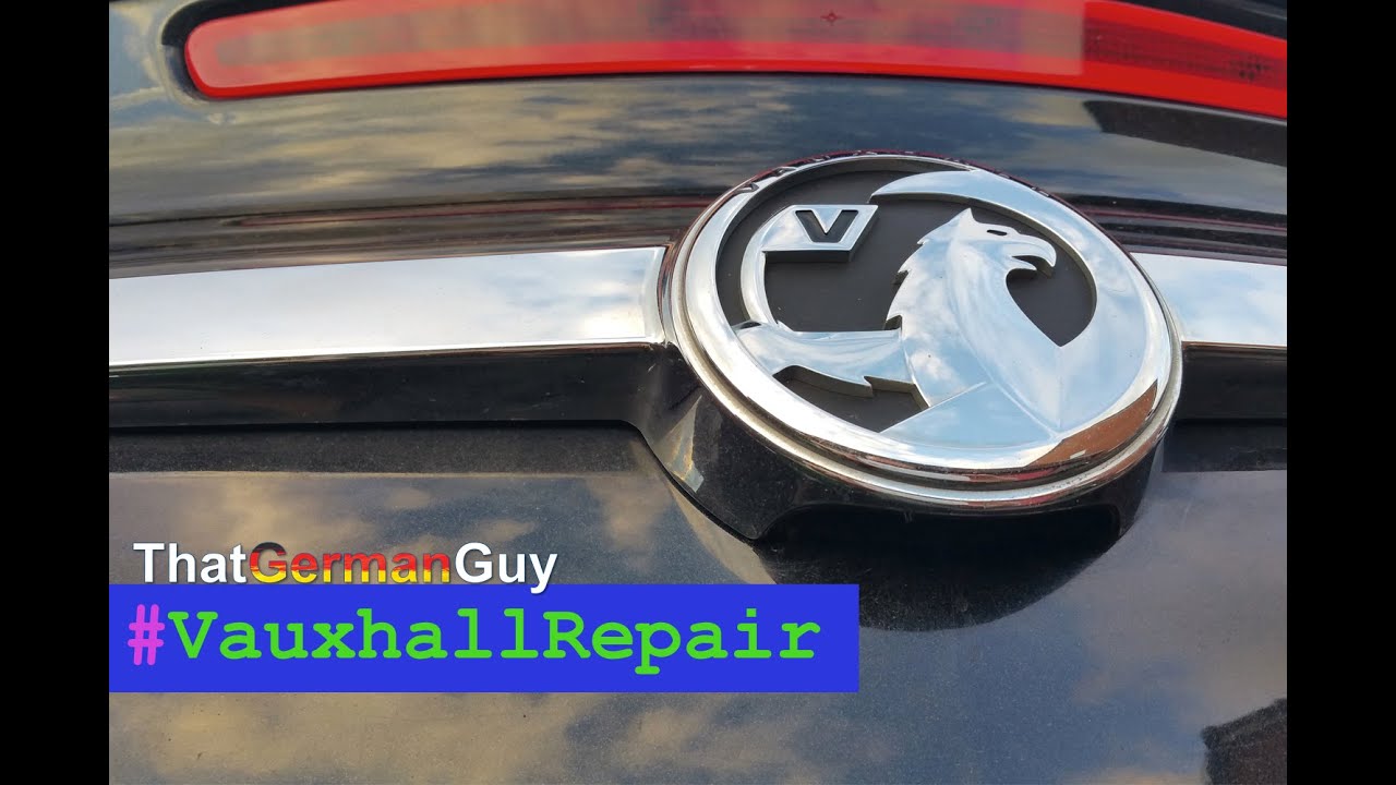 ThatGermanGuy DIY - Vauxhall Opel Insignia & Buick Regal Bootlock Release Button Repair