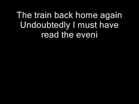 ABBA The Day Before You Came Lyric