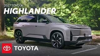 Toyota 🚙 2027 Highlander Overview