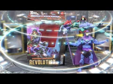 Mattel Masters of The Universe Revolution (Masterverse) Skeletek Review