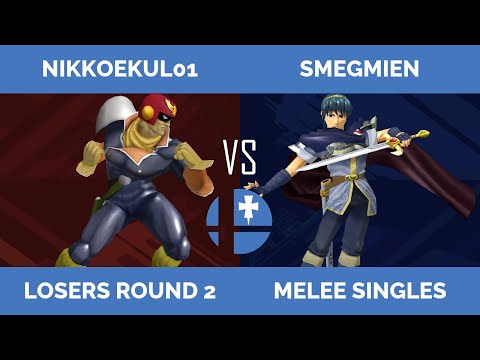RogaSmash 197: SSBM Losers R2 - Nikkoekul01 (C Falcon) vs Smegmien (Marth)