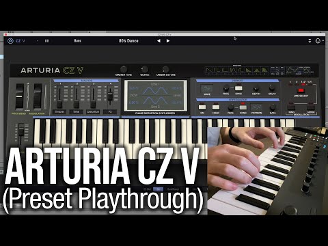 Arturia CZ V (Preset Playthrough)