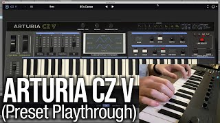 Video thumbnail for Arturia CZ V (Preset Playthrough) by kerodean
