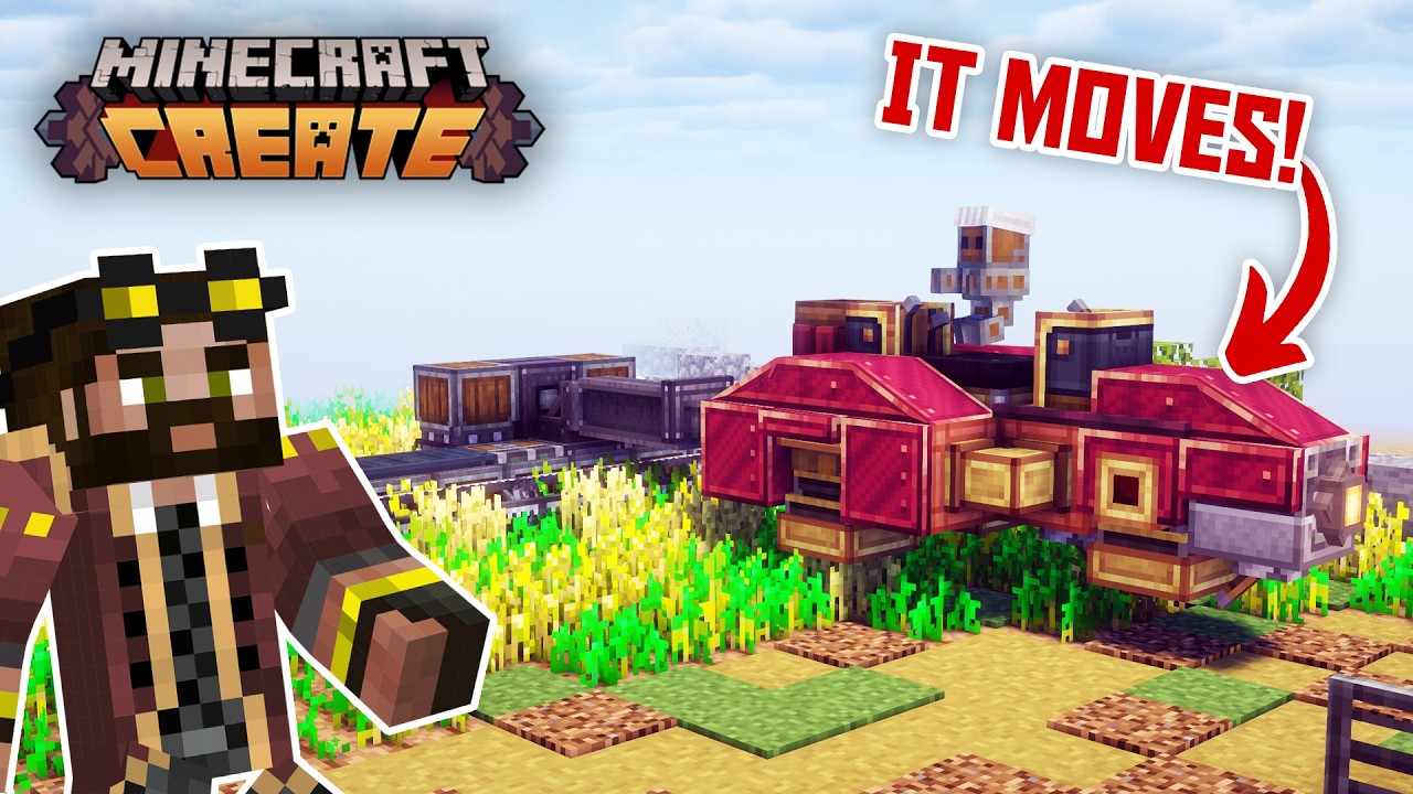 Steam & Rails in 1.21.1!? Minecraft Create Mod [#14]