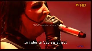Marilyn Manson Pretty As A Swastika Subtitulos Español Live Rock Am Ring 2009