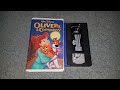 Opening Closing To Oliver Company 2002 VHS