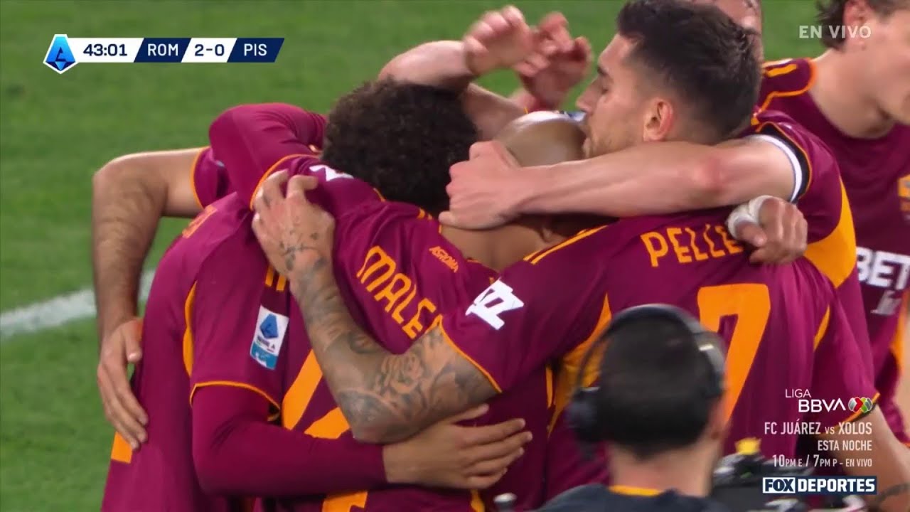 🥳 GOL DE MALEN | Roma 2-0 Pisa | Jornada 32 | Serie A 2026