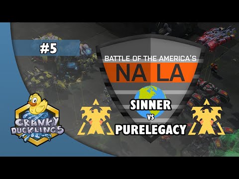 Sinner vs PureLegacy - TvT | Battle of the Americas #5 | NA-LatAm StarCraft 2 Tournament