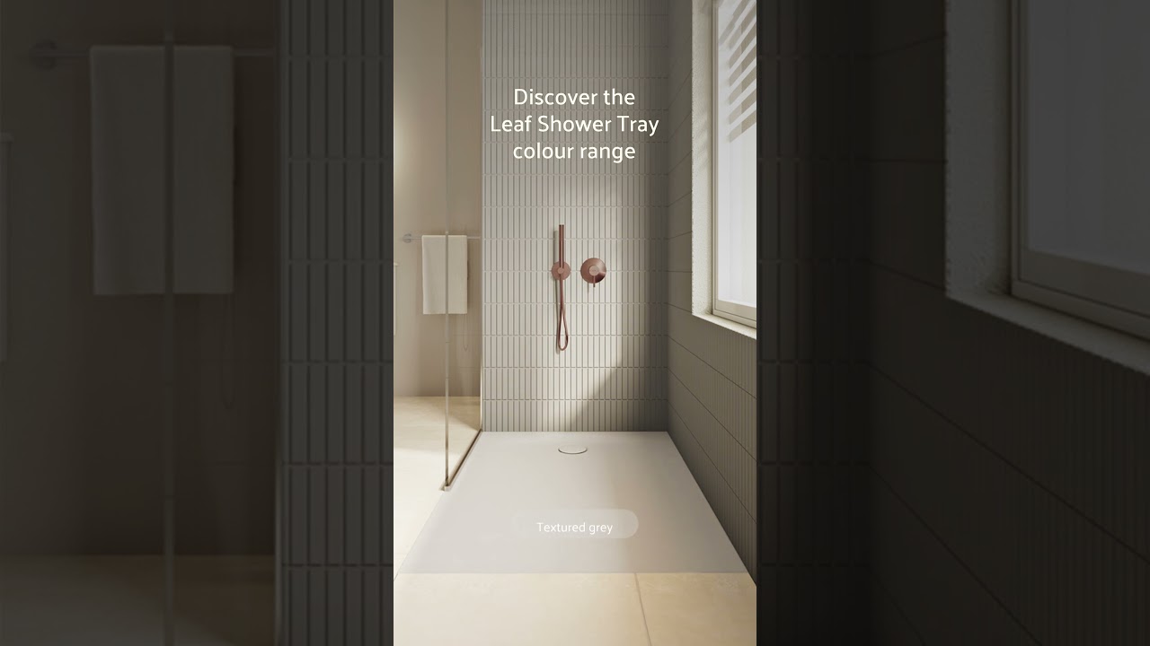 VitrA Leaf Shower Trays: Elevate Your Shower Experience