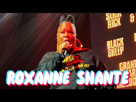 ROXANNE SHANTE Finally Gets Her "JUICE RING" Live Bronx April 2022 "HAVE A NICE DAY" Biz Tribute