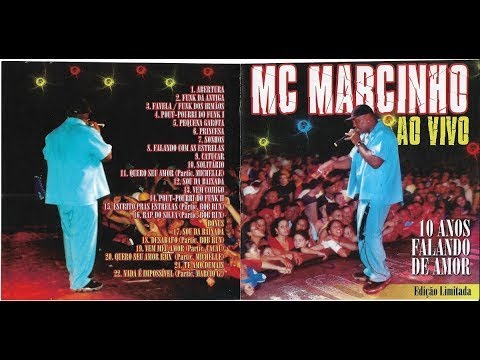 DVD MC Marcinho - 10 anos Falando de Amor