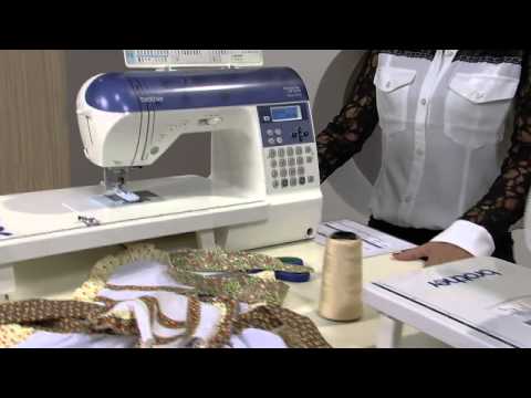 Mulher.com 10/06/2013 Cissa Mesquita - Gathering and Pleating in Overlock Class 2