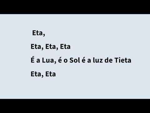 LUZ DE TIETA - Caetano Veloso - KARAOKÊ