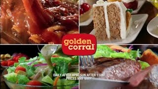 Golden Corral's Bigger & Better Dinner Buffet - Help Yourself To Happiness