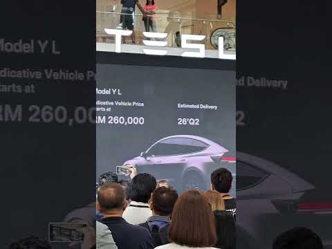 Tesla Model Y is here