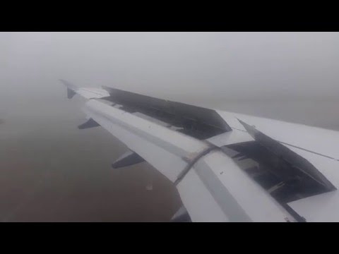 BREATHTAKING ILS CAT III APPROACH |  Lufthansa A319 foggy landing at Munich
