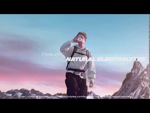 evian water featuring natural electrolytes with Cory Richards (6s)