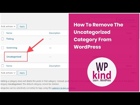, title : 'How To Remove The Uncategorized Category From WordPress'