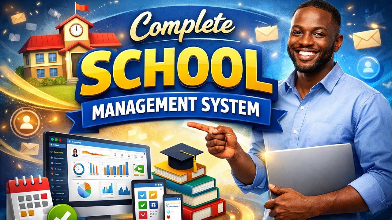 Complete School Management system with source code.