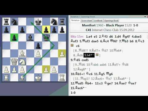 C41   Philidor Defence 13