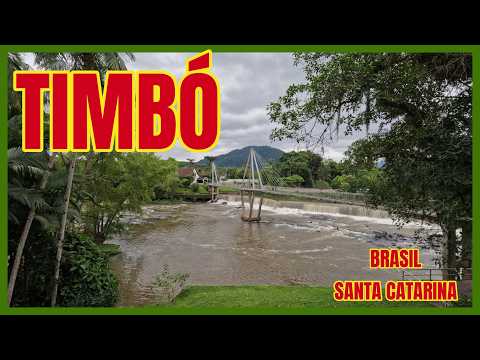 TIMBÓ - VAMOS FAZER UM PESSEIO PELA CIDADE