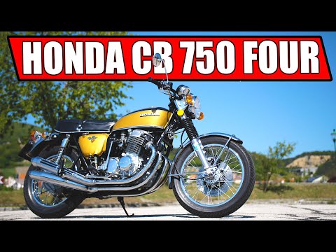 HONDA CB 750 FOUR MOTORRAD HISTORY