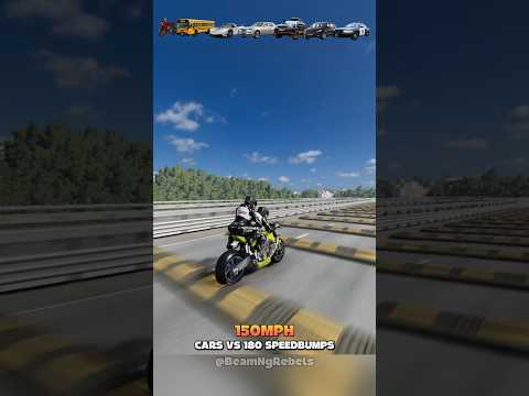 Cars Vs 180 SpeedBumps 🤣💥