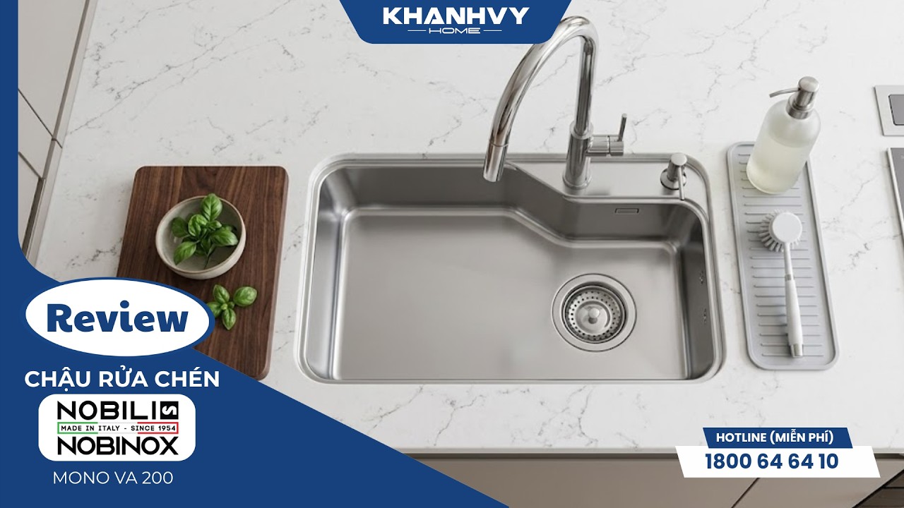 Chậu rửa chén Nobinox MONO VA200