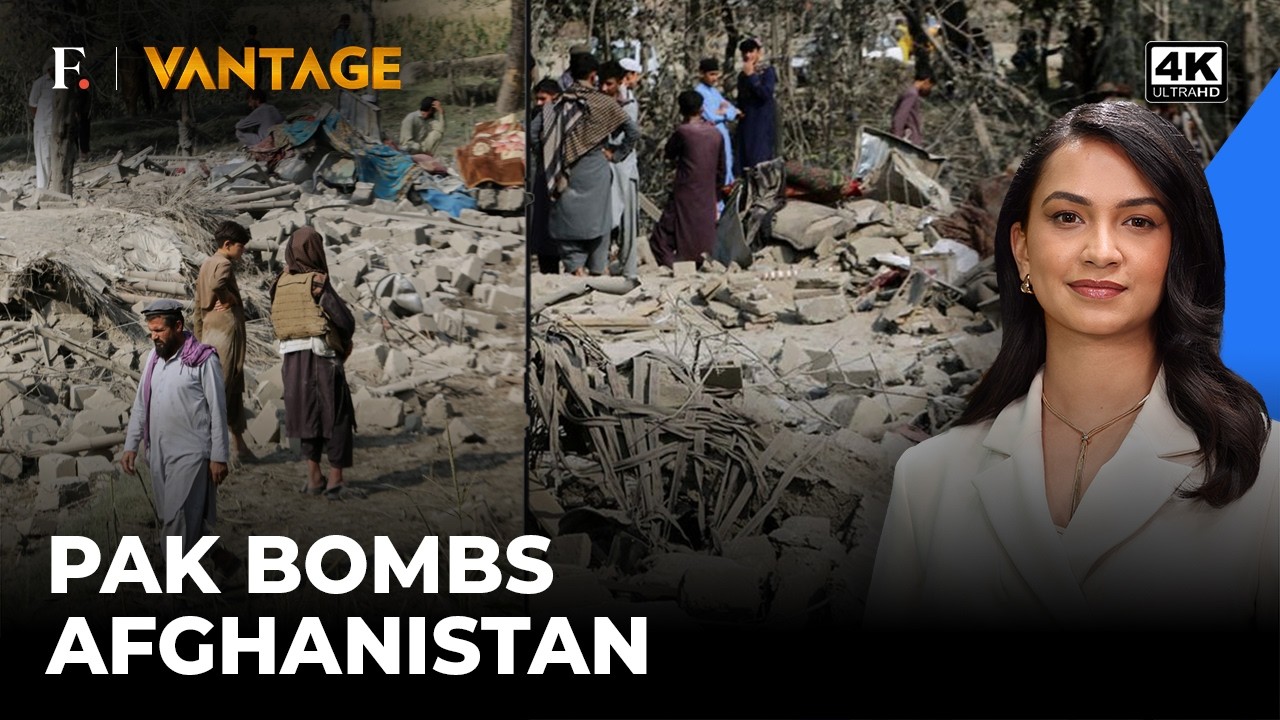 Pakistan's Deadly Border Strike Kills 3 Civilians in Afghanistan | Vantage on Firstpost | 4K