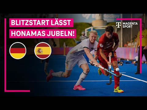 Deutschland - Spanien | Hockey EM 2025, Halbfinale Herren | MAGENTA SPORT